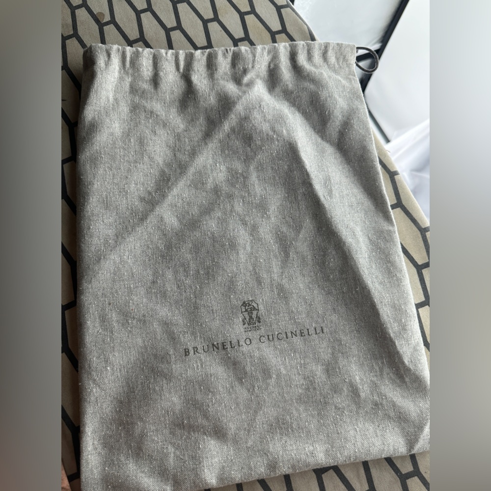 Brunello Cucinelli gray dustbag